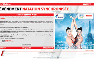 L'Open Make Up For Ever de Nat Synchro à la télé