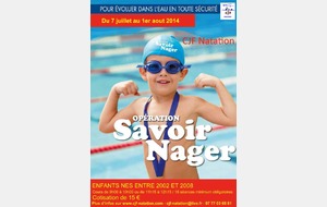 Opération Savoir Nager 2014