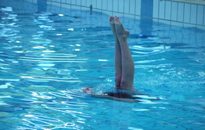 Compétition de Natation Synchro Argent et Or - SARAN- 25 01 15