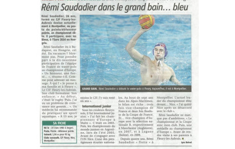 Le Water polo dans la presse